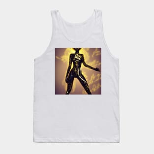 electric woman Cool art Tank Top